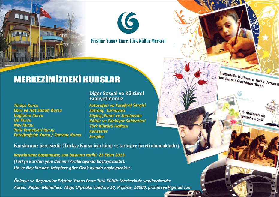 Yunus Emre Merkezi Kurslara Devam Ediyor