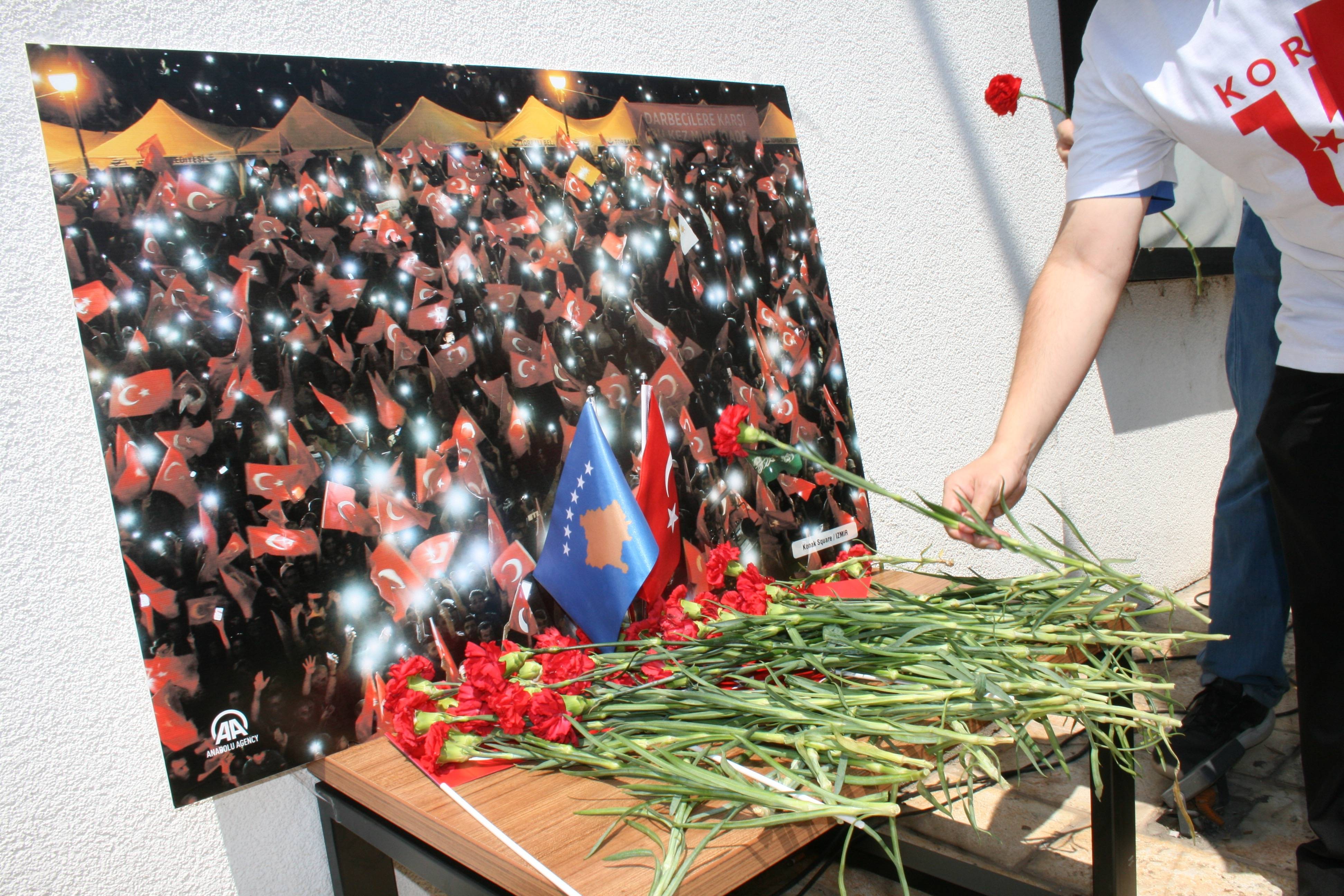 Prizren’de 15 Temmuz Demokrasi Dayanışma Yürüyüşü