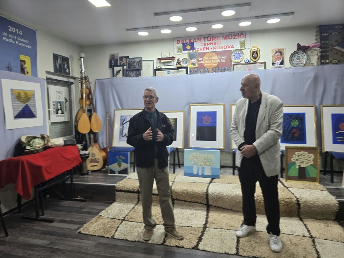 Yusuf Nuş’un “Renkler, Duygular, İnsanlar, Yaşam…” Sergisi Prizren’de Açıldı