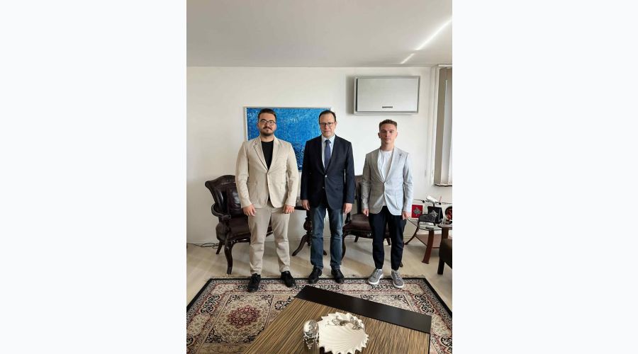 KOTGEP Heyetinden T.C. Priştine Büyükelçisi Sabri Tunç Angılı’ya Ziyaret