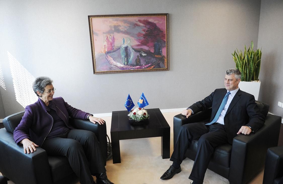 Thaçi,  AB'den Daha Büyük Destek İstedi