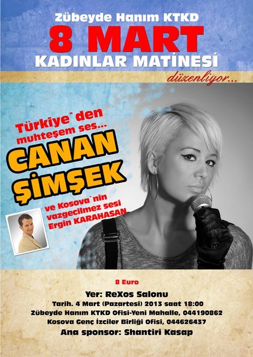 4 Mart'ta Kadınlar Matinesi