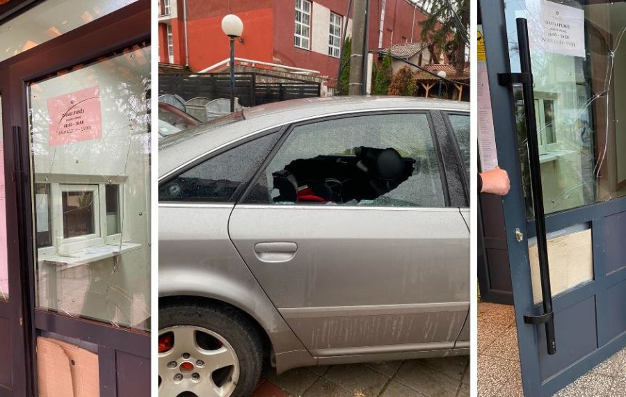 Zveçan Belediyesi Binasına El Bombasıyla Saldırı