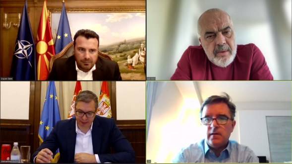 Zaev, Rama ve Vuçiç Sanal Bir Görüşme Yaptı
